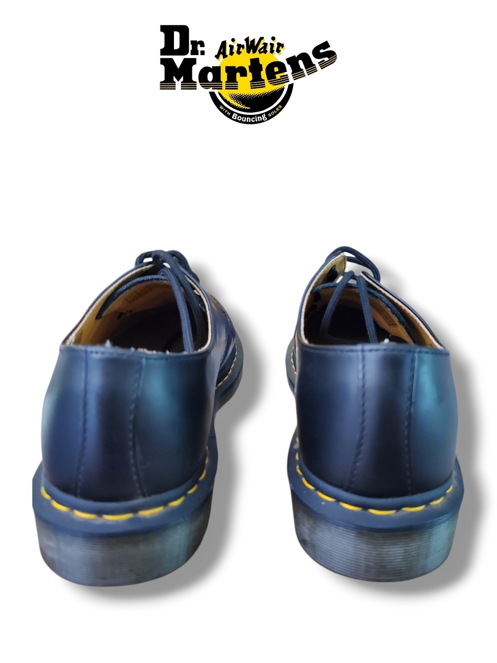 Dr Martens 11838 Black Smooth Leather 1461 Derbys Oxfords Mens 11 Womens 12 - Picture 3 of 12